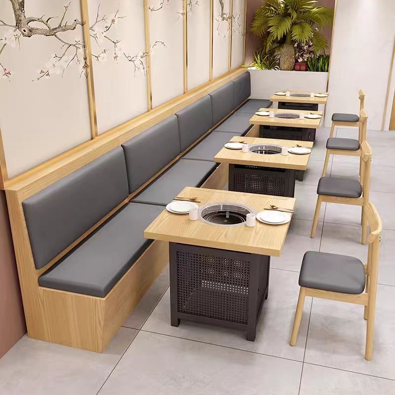 Modern Barbecue restaurant Furniture set
