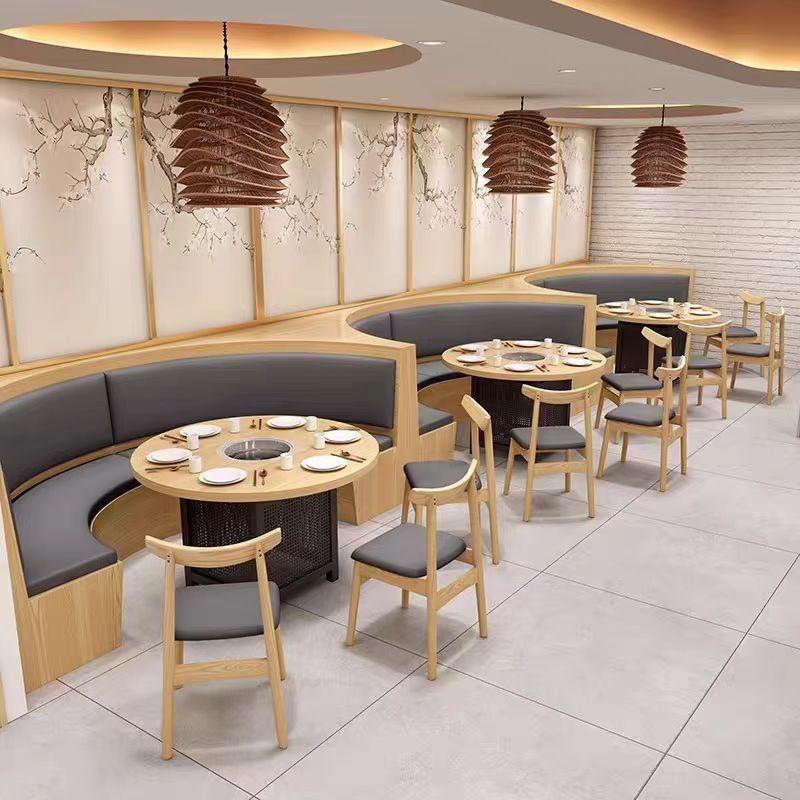 Modern Barbecue restaurant Furniture set