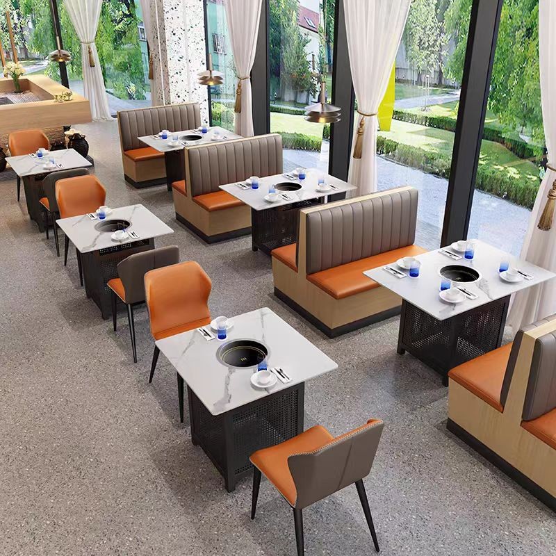 Design Restaurant Furniture BBQ Table set