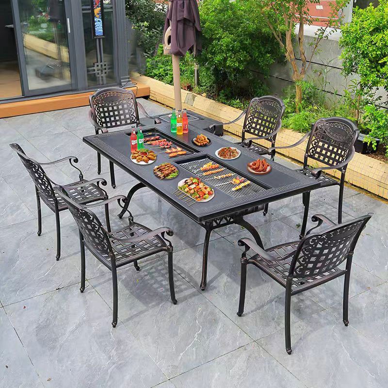 Outdoor Furniture BBQ Restaurant Sets