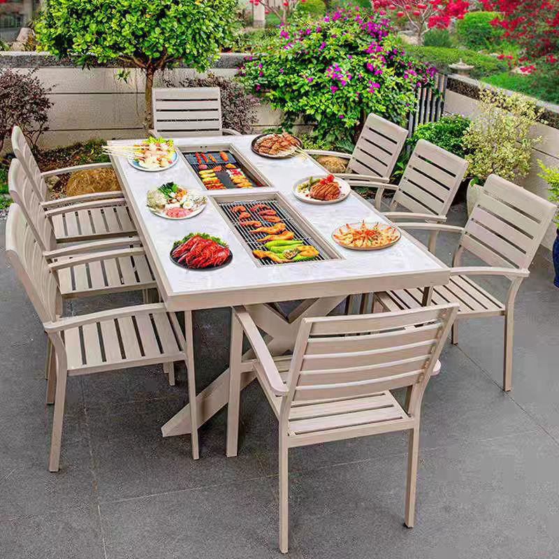 Modern Outdoor BBQ Restaurant Furniture