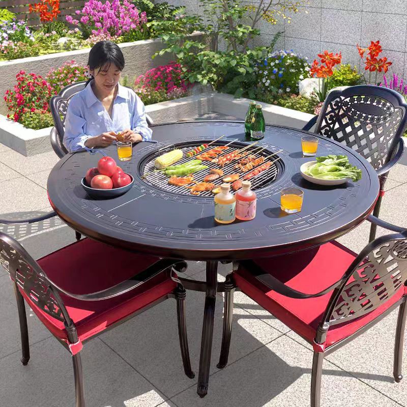 Restaurant Garden Barbecue Restaurant Furniture Set