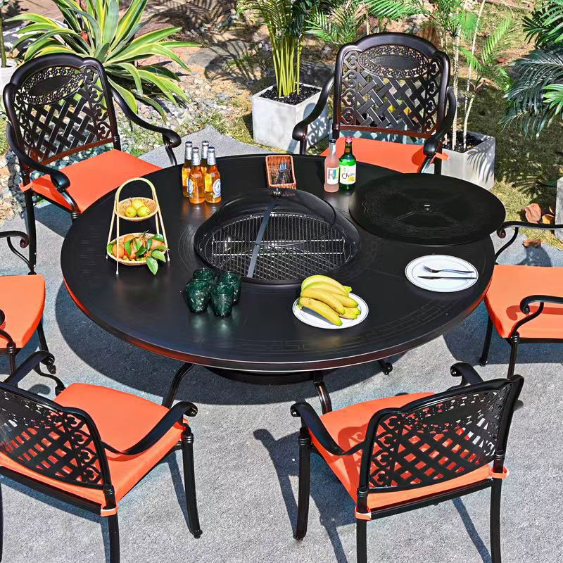 Restaurant Garden Barbecue Restaurant Furniture Set