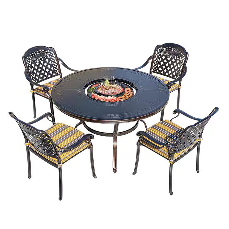 Restaurant Garden Barbecue Restaurant Furniture Set