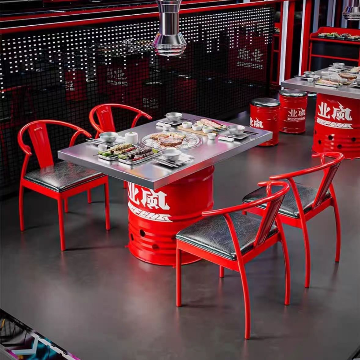 BBQ Restaurant Furniture Set