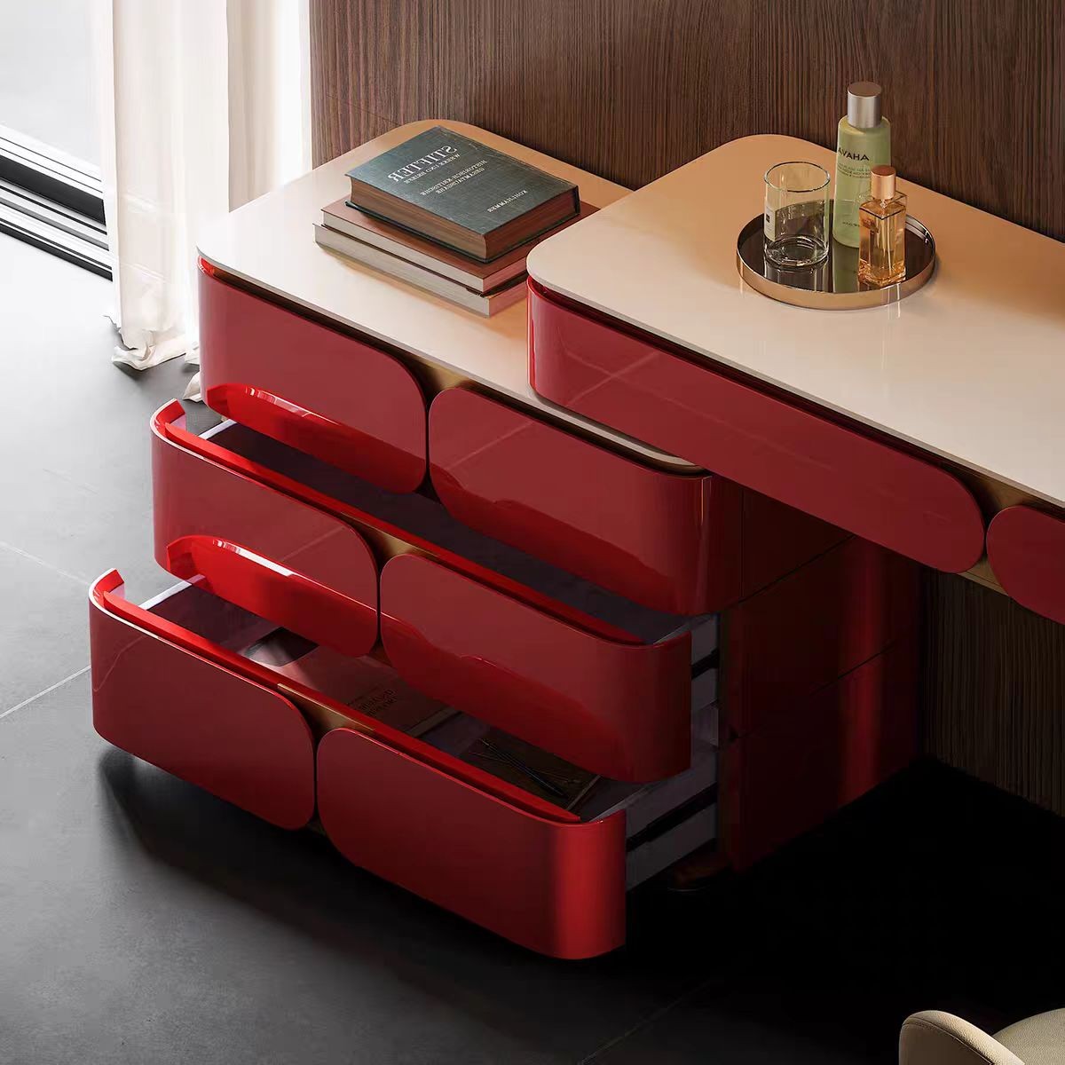 Modern Hotel Dressing Table And Chair for Room