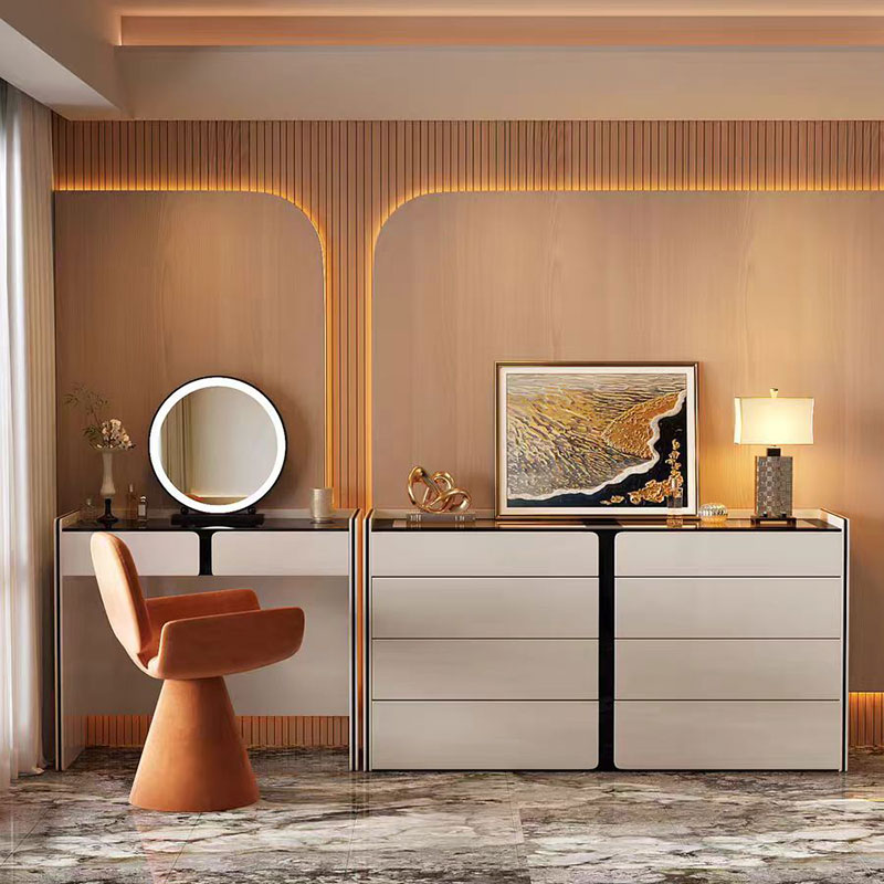 Commercial hair salon Dressing Table And Chair Sets