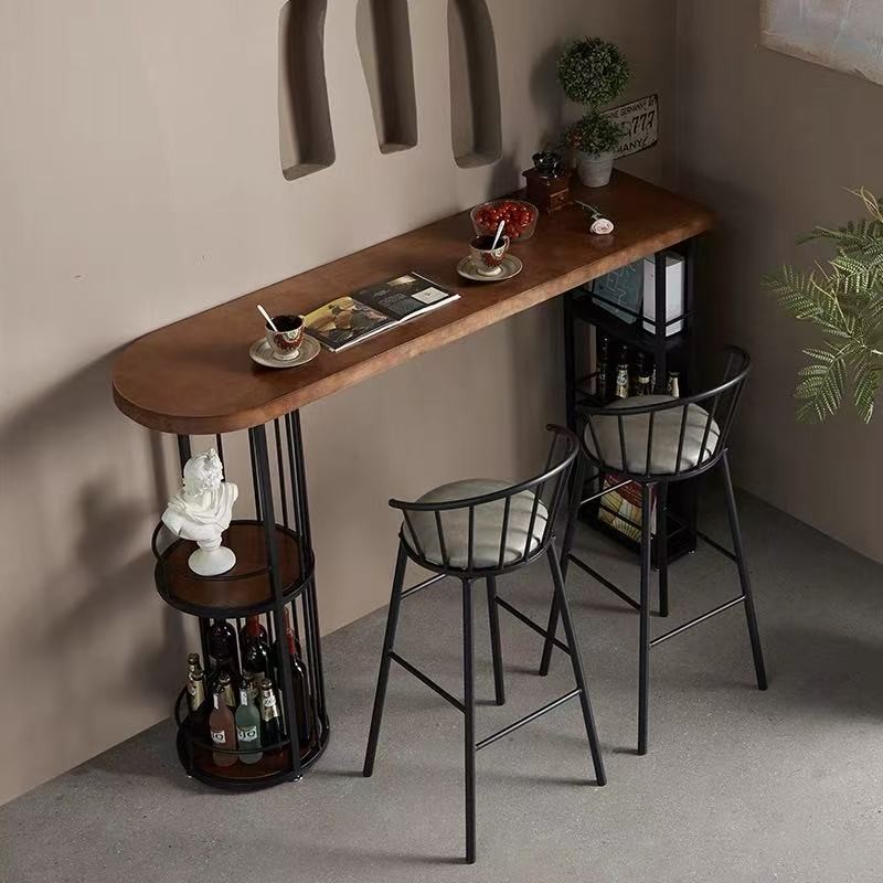 Industrial Style Bar Table