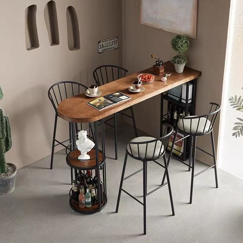 Industrial Style Bar Table