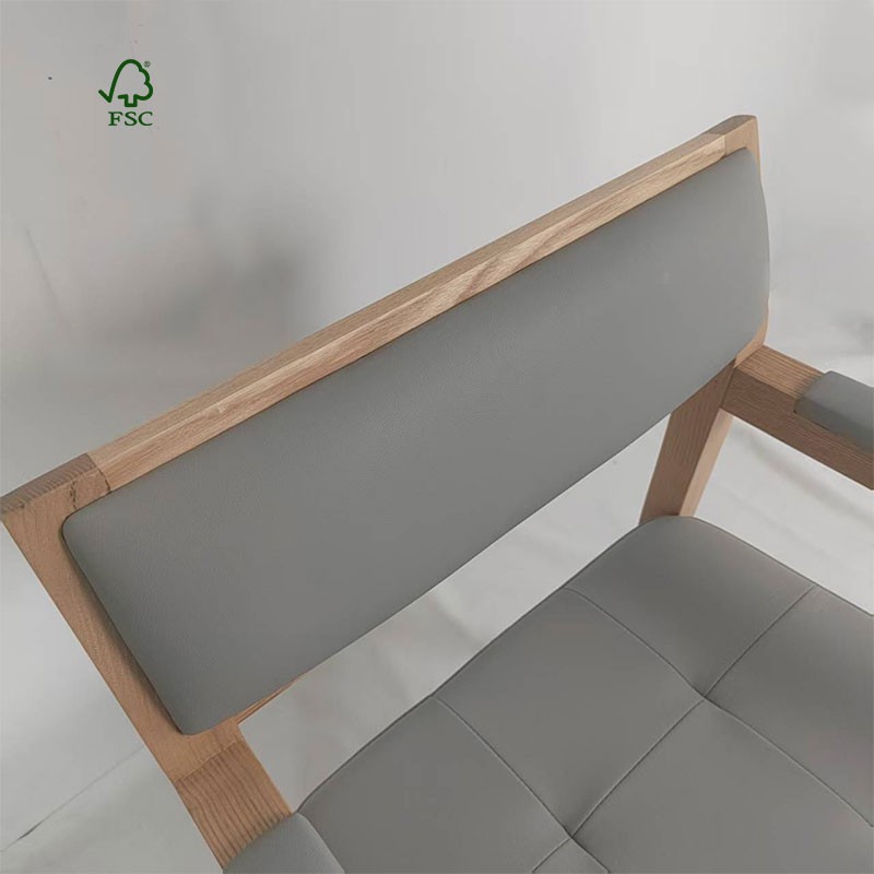 Solid wood dining chairs 