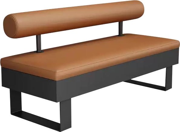 Storage-integrated dining booth