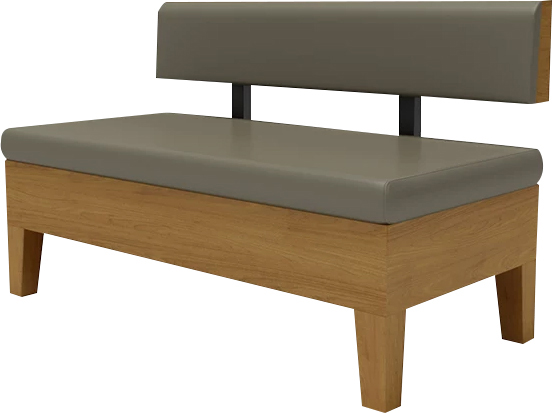 Restaurant Booths with Storage Space