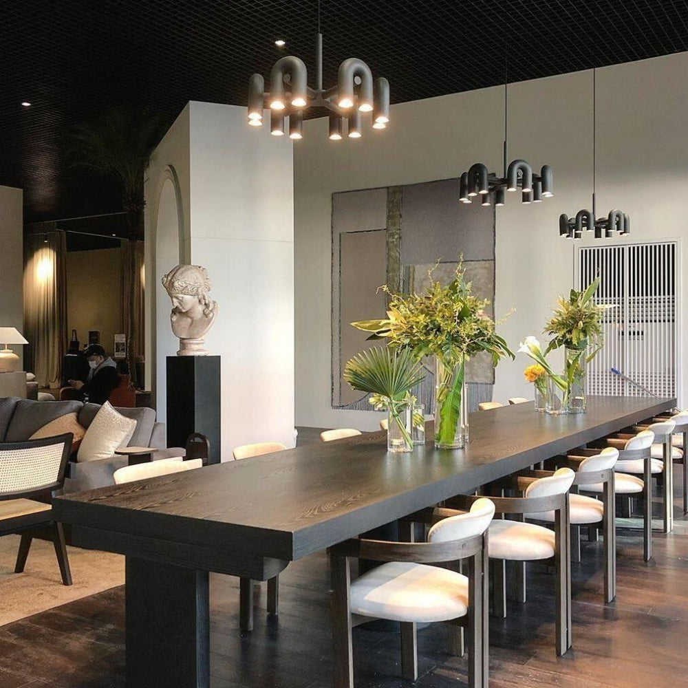 Modern Style Customizable Hotel Furniture for Bar Restaurant Kitchen Living Room Hall-Dining Wood Industrial Furniture OEM ODM