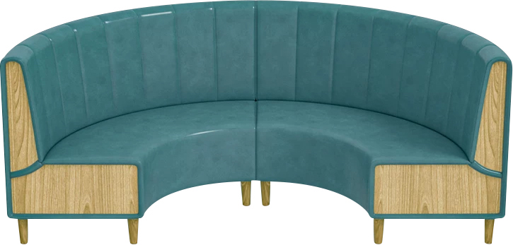 Custom-designed booths