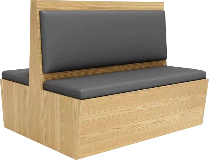 Two side booth